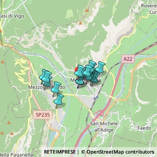 Mappa Via dei Sentieri, 38016 Mezzocorona TN, Italia (0.95294)
