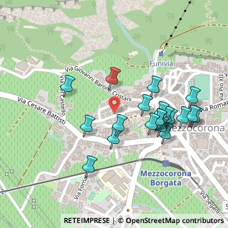 Mappa Via dei Sentieri, 38016 Mezzocorona TN, Italia (0.232)