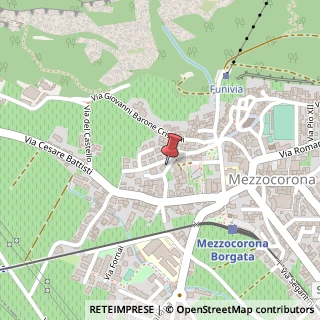 Mappa Via Conte Martini, 34, 38016 Mezzocorona, Trento (Trentino-Alto Adige)