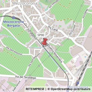 Mappa Via Giovanni Segantini, 1, 38016 Mezzocorona, Trento (Trentino-Alto Adige)