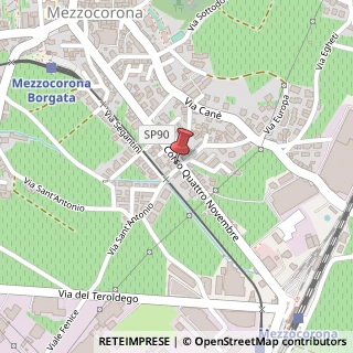 Mappa Corso IV Novembre, 98, 38016 Mezzocorona, Trento (Trentino-Alto Adige)