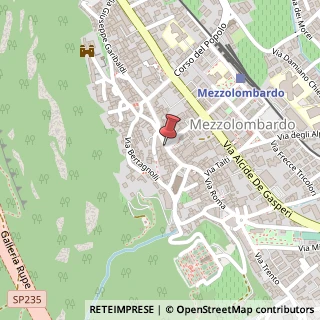 Mappa Corso Giuseppe Mazzini, 33, 38017 Mezzolombardo, Trento (Trentino-Alto Adige)