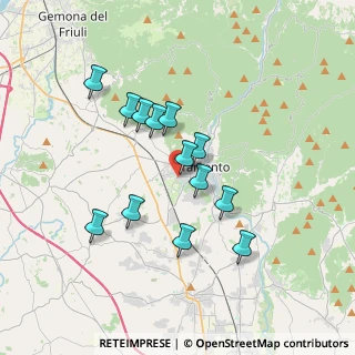 Mappa Via dei Fagnà, 33017 Tarcento UD, Italia (2.99846)