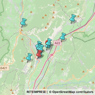 Mappa Via S. Antonio, 38016 Mezzocorona TN, Italia (2.71)