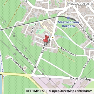 Mappa Via rotaliana 58, 38016 Mezzocorona, Trento (Trentino-Alto Adige)