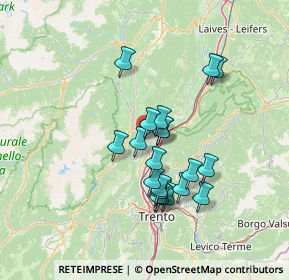 Mappa Piazza Sangiovanni, 38017 Mezzolombardo TN, Italia (11.542)