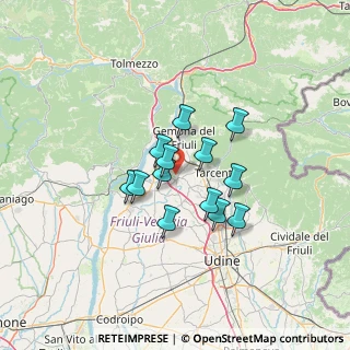 Mappa 33030 Buja UD, Italia (9.37538)