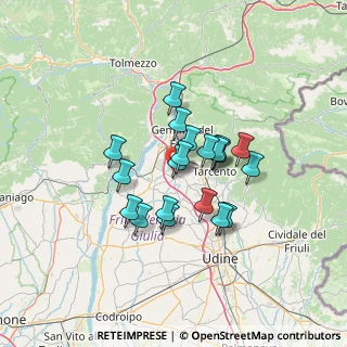 Mappa 33030 Buja UD, Italia (9.829)
