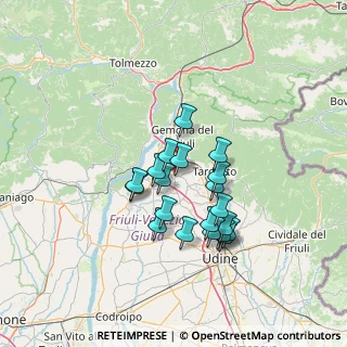Mappa 33030 Buja UD, Italia (11.021)