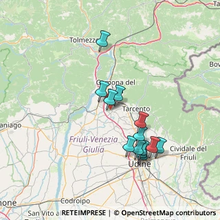 Mappa 33030 Buja UD, Italia (13.76462)