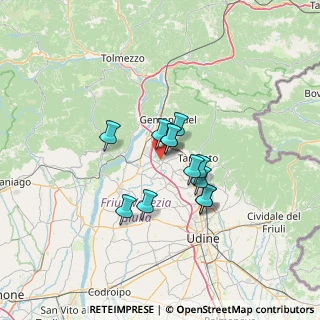Mappa 33030 Buja UD, Italia (9.0275)