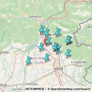 Mappa 33030 Buja UD, Italia (10.94286)