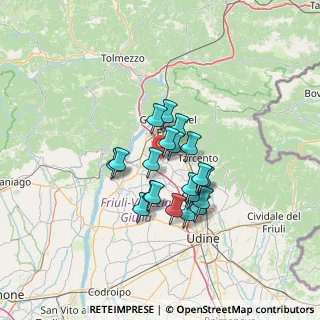 Mappa 33030 Buja UD, Italia (9.6065)