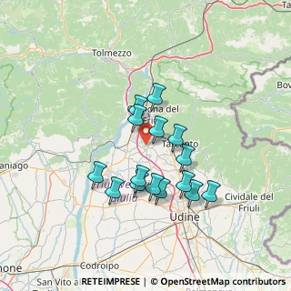Mappa 33030 Buja UD, Italia (11.58067)