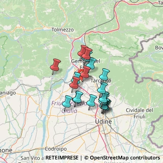Mappa 33030 Buja UD, Italia (10.3485)