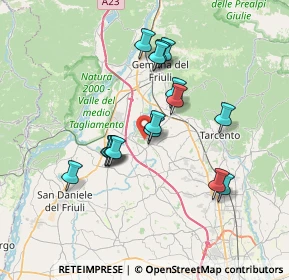 Mappa , 33030 Treppo Grande UD, Italia (6.09375)