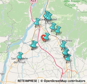 Mappa , 33030 Treppo Grande UD, Italia (6.76214)