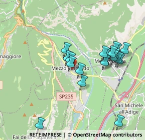 Mappa Via Frecce Tricolori, 38017 Mezzolombardo TN, Italia (1.7805)