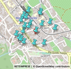 Mappa Via Frecce Tricolori, 38017 Mezzolombardo TN, Italia (0.2045)