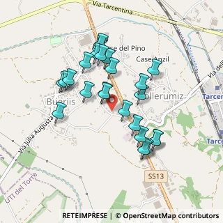 Mappa Via Latteria, 33010 Magnano in Riviera UD, Italia (0.4)