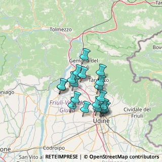 Mappa Via Arrio, 33030 Buja UD, Italia (10.9695)