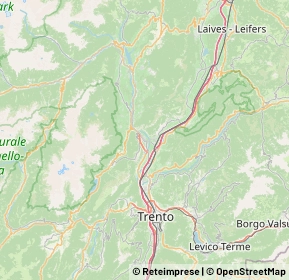 Mappa 38017 Mezzolombardo TN, Italia (14.85667)