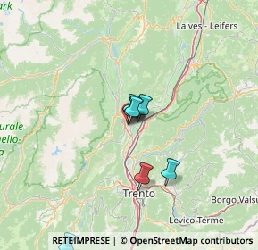 Mappa 38017 Mezzolombardo TN, Italia (27.39636)