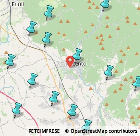 Mappa 33017 Tarcento UD, Italia (5.82071)