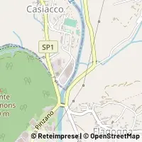 Hartă Vito d'Asio