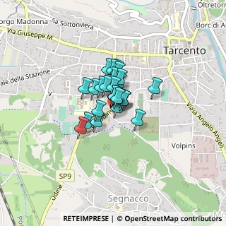 Mappa Via Sottonogaria, 33017 Tarcento UD, Italia (0.20345)