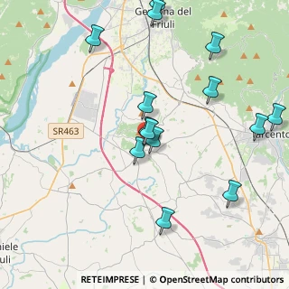 Mappa Via Santo Stefano, 33030 Buja UD, Italia (4.30357)