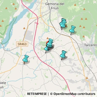 Mappa Via Santo Stefano, 33030 Buja UD, Italia (2.50833)