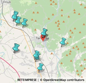 Mappa SR 356, 33017 Tarcento UD (4.275)