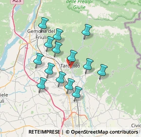 Mappa SR 356, 33017 Tarcento UD (5.97571)
