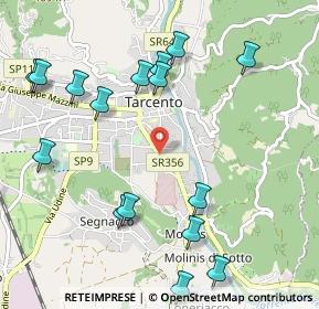 Mappa SR 356, 33017 Tarcento UD (1.205)