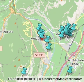 Mappa Via Alcide De Gasperi, 38017 Mezzolombardo TN, Italia (1.8215)