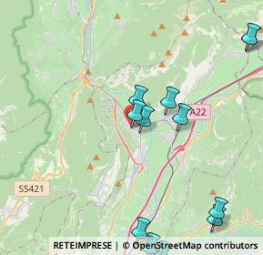 Mappa Via Alcide De Gasperi, 38017 Mezzolombardo TN, Italia (5.0275)