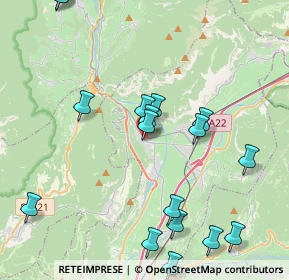 Mappa Via Alcide De Gasperi, 38017 Mezzolombardo TN, Italia (4.67412)