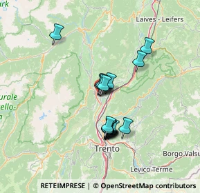 Mappa Via Carlo Devigili, 38017 Mezzolombardo TN, Italia (10.58722)