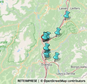 Mappa Via Carlo Devigili, 38017 Mezzolombardo TN, Italia (8.17818)