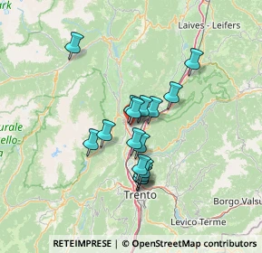 Mappa Via Carlo Devigili, 38017 Mezzolombardo TN, Italia (10.27188)