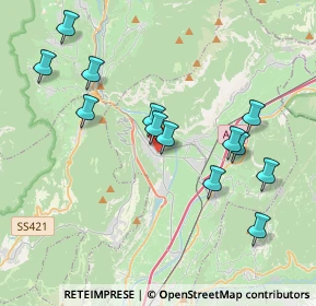 Mappa Via Carlo Devigili, 38017 Mezzolombardo TN, Italia (3.85923)