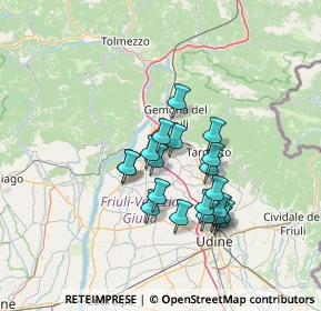 Mappa Provinciale osovana, 33030 Buja UD, Italia (11.161)