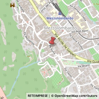 Mappa Via Roma, 28, 38017 Mezzolombardo, Trento (Trentino-Alto Adige)