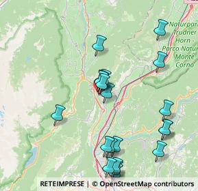 Mappa Via Roma, 38017 Mezzolombardo TN, Italia (8.531)