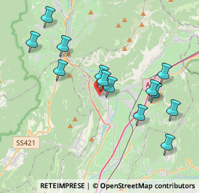 Mappa Via Roma, 38017 Mezzolombardo TN, Italia (3.92615)