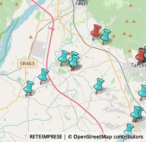 Mappa Via Cevedal, 33030 Buja UD, Italia (5.877)