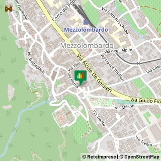 Mappa Via Roma, 62, 38017 Mezzolombardo, Trento (Trentino-Alto Adige)