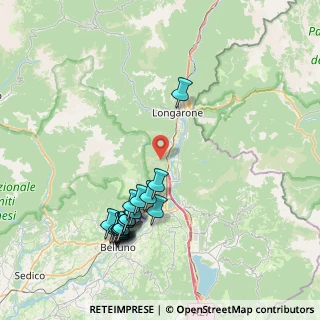 Mappa Sentiero 515, 32013 Longarone BL, Italia (8.5305)