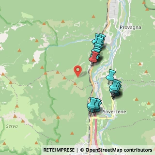 Mappa Sentiero 515, 32013 Longarone BL, Italia (1.81071)